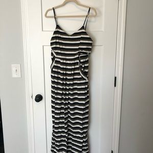 Anthropologie Striped Maxi Dress